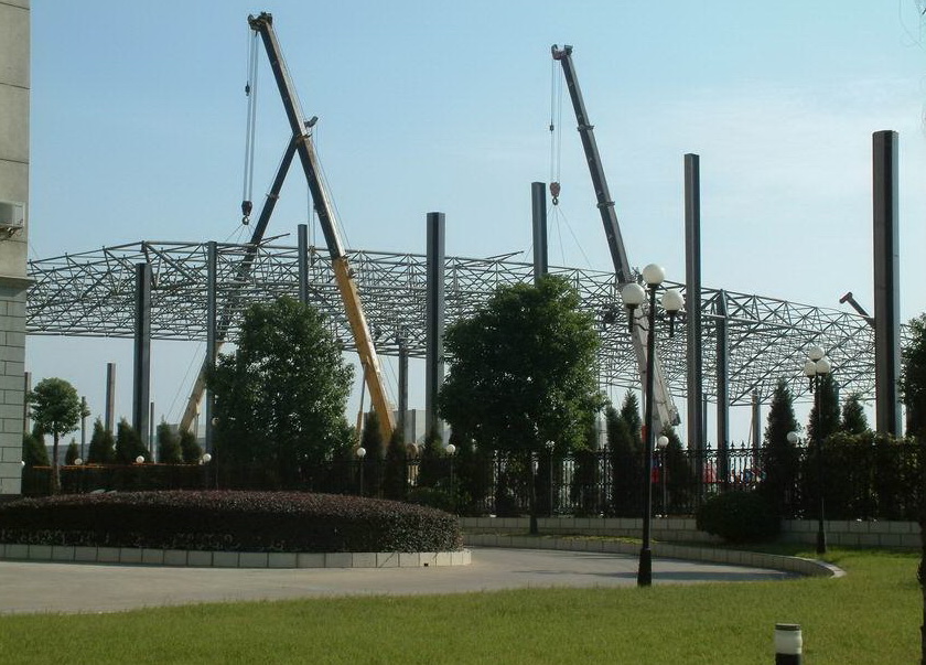 徐州加油站罩棚网架