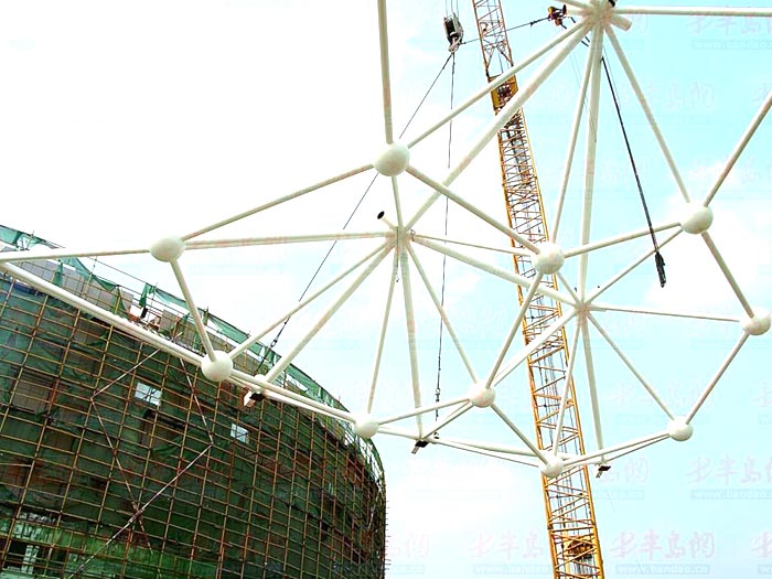 徐州体育馆网架安装