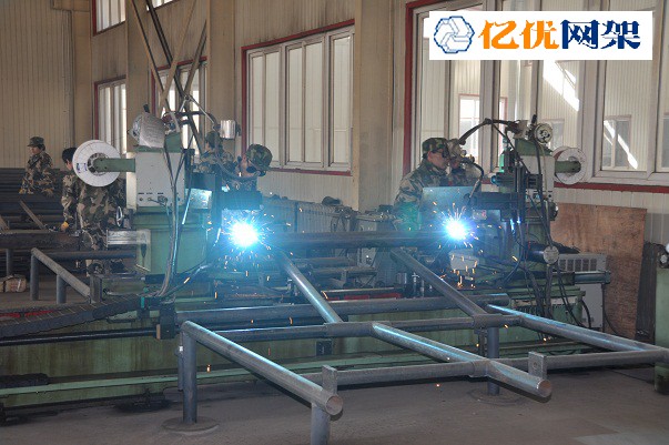 徐州螺栓球网架加工车间